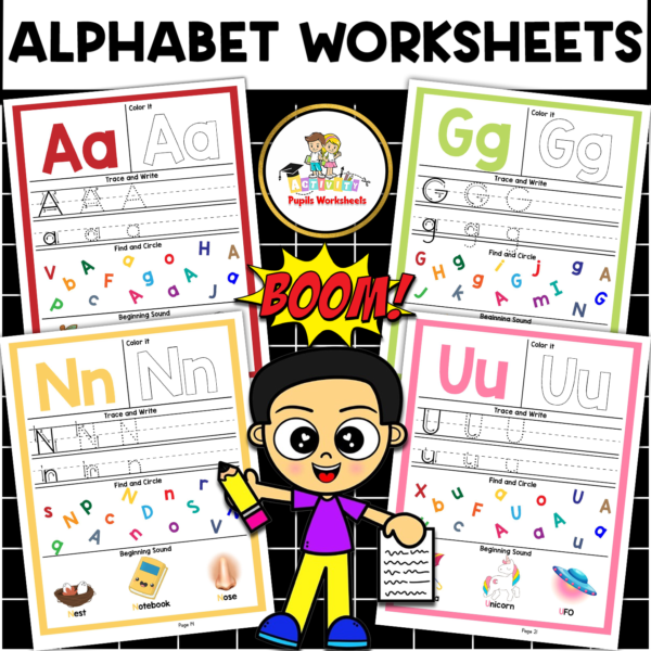 Handwriting Practice Alphabet Worksheets