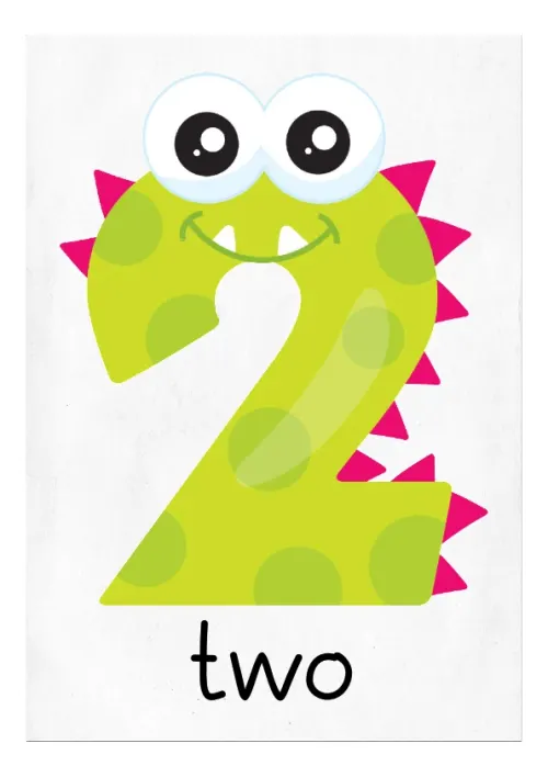 Monster Numbers 0-10 Flash Cards or Posters!