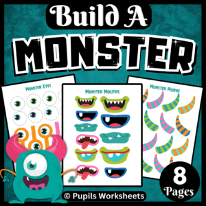 Build A Monster Craft Activity