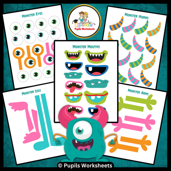 Build A Monster Craft Activity