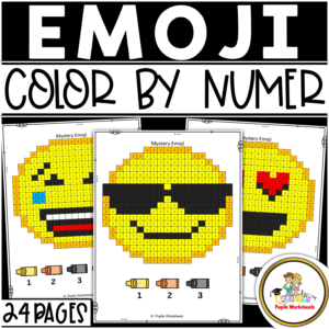 EMOJI Color By Number