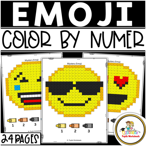 EMOJI Color By Number