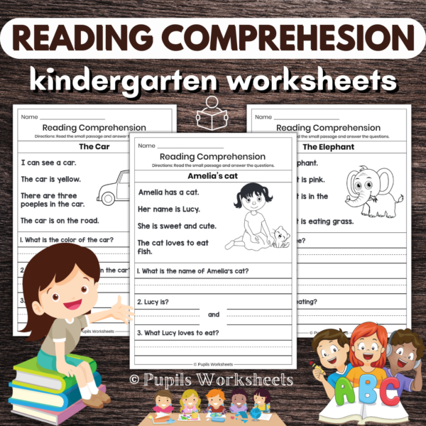 Reading Comprehension Worksheets for First Grade