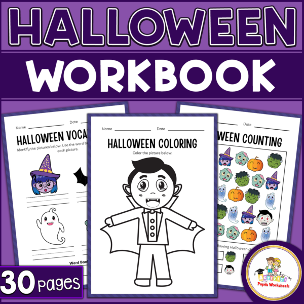 Halloween Workbook